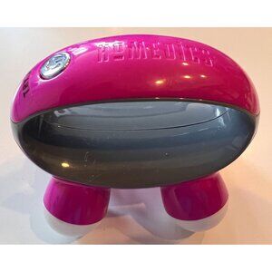 HoMedics Handheld Mini Massager - Pink & Gray w/Batteries NEW